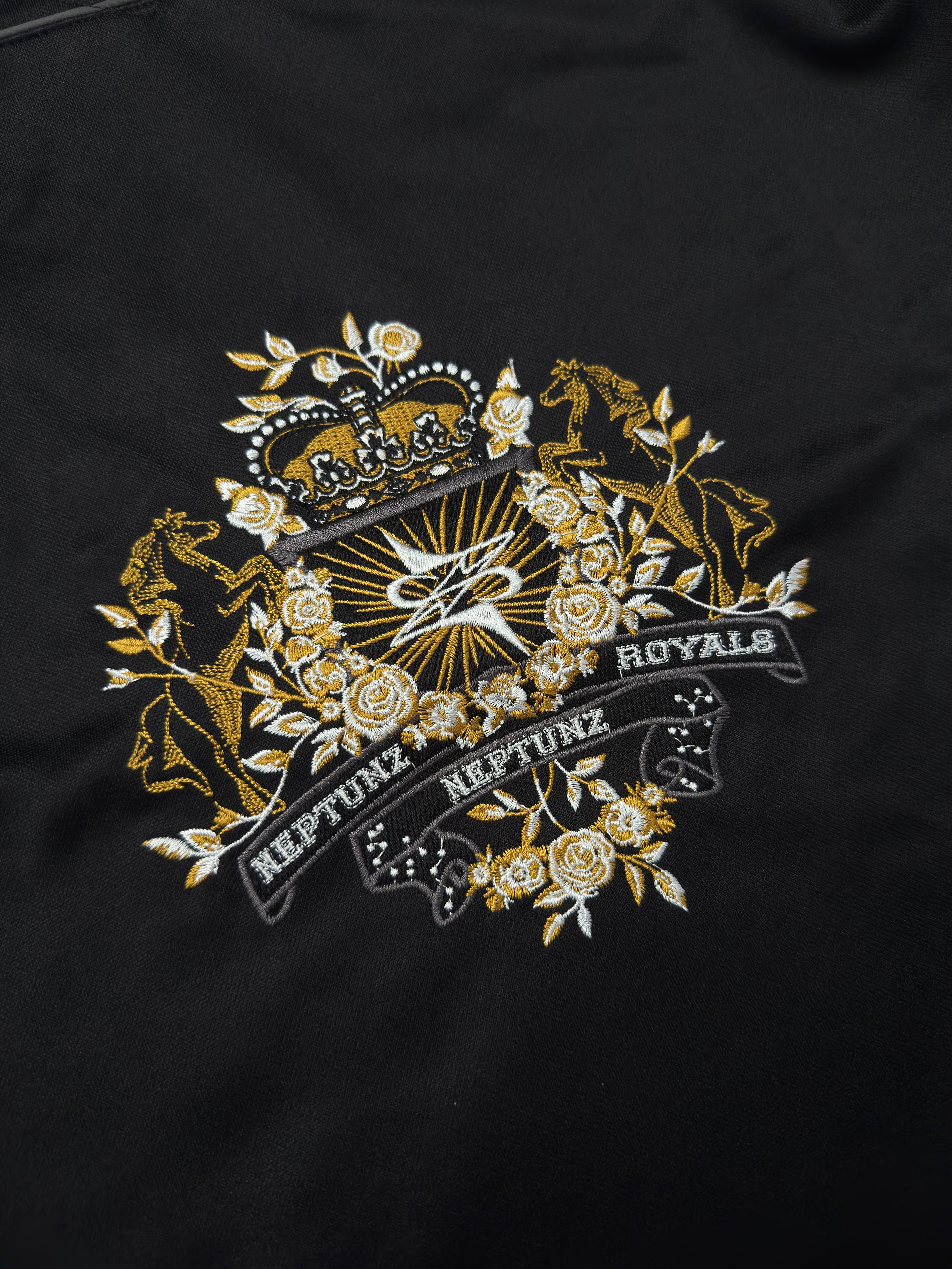 ROYAL BLOOM JERSEY NOIR - Neptunz