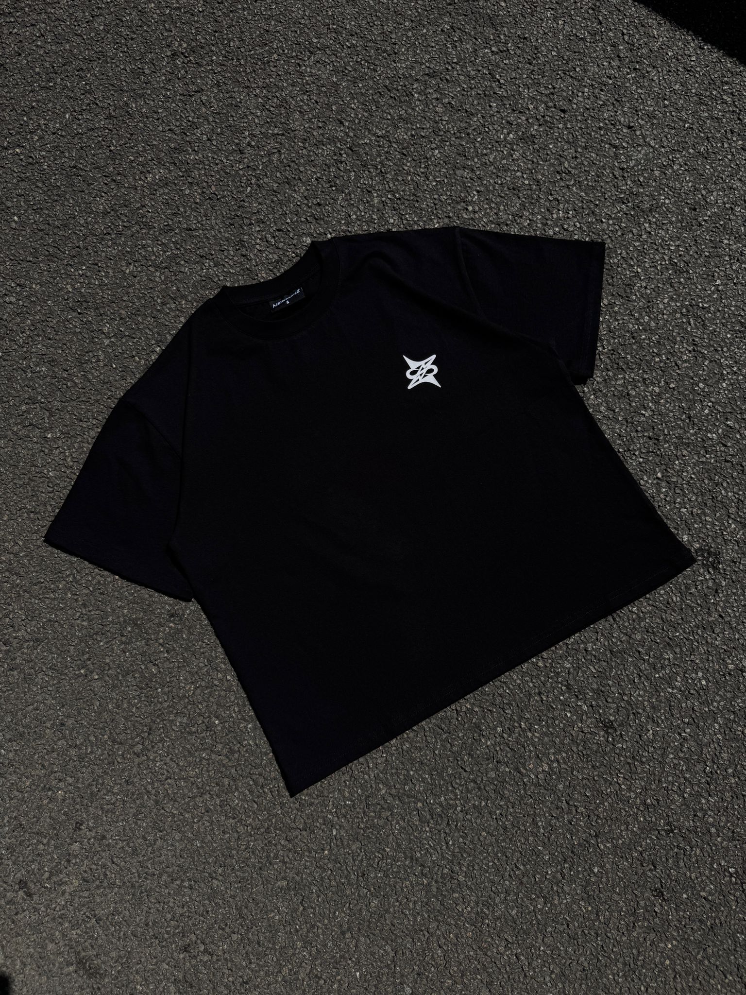 Era crop t-shirt noir - Neptunz