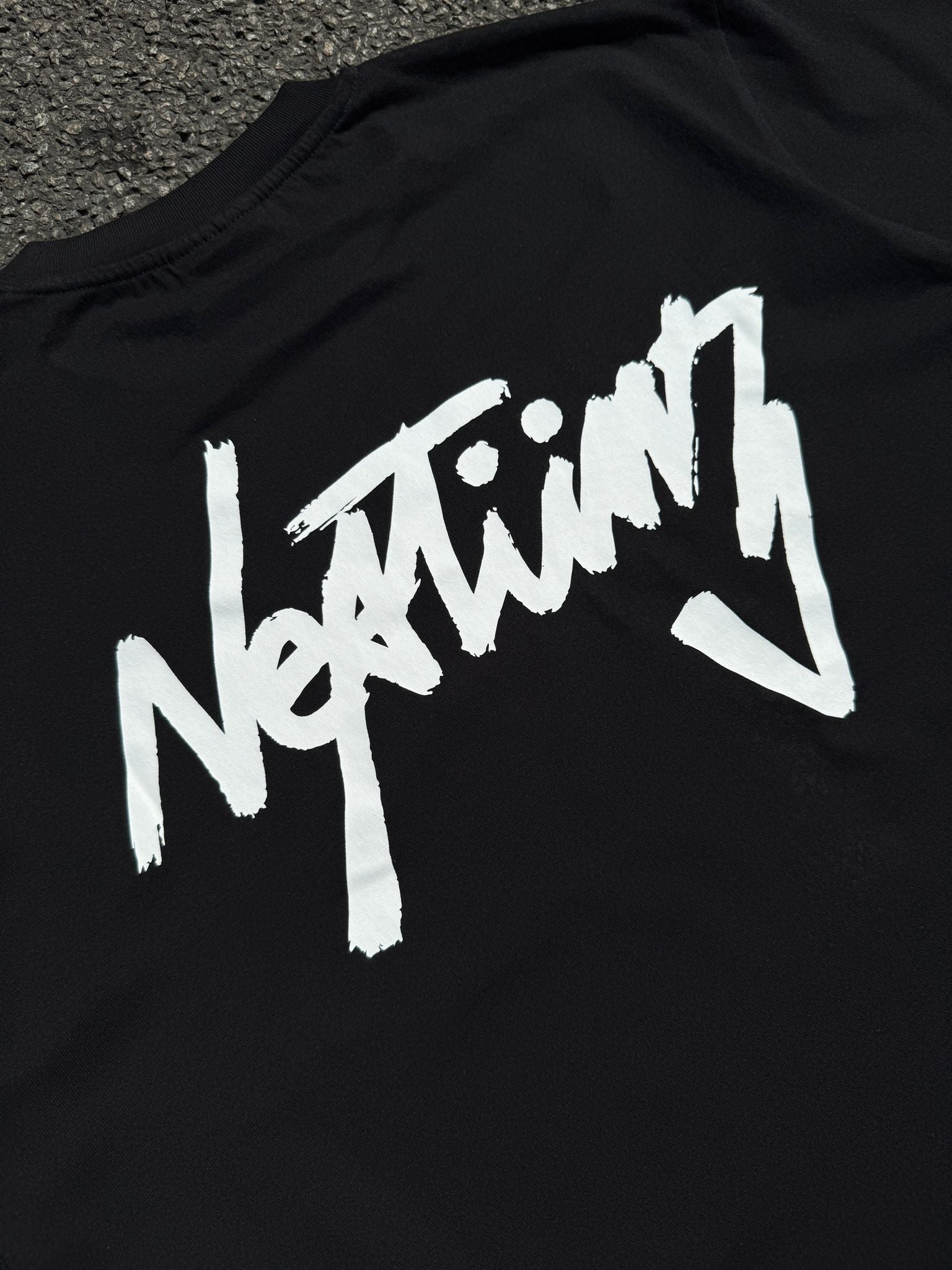 Era crop t-shirt noir - Neptunz