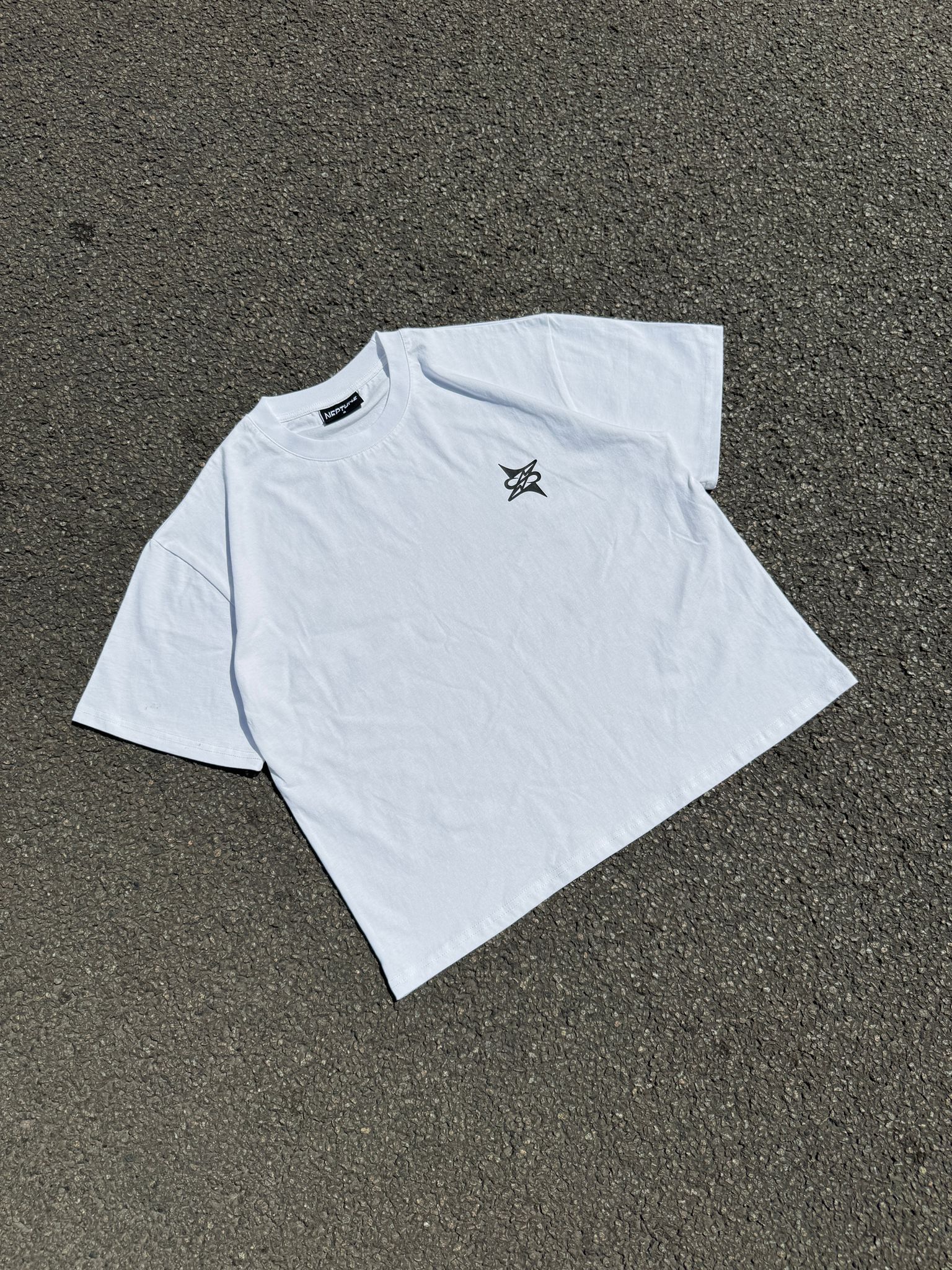 Era crop t-shirt blanc - Neptunz