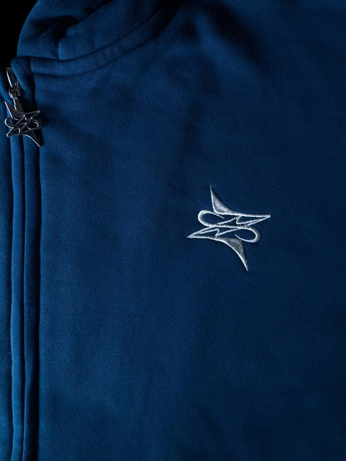 Era baggy Sweat Bleu/Blanc