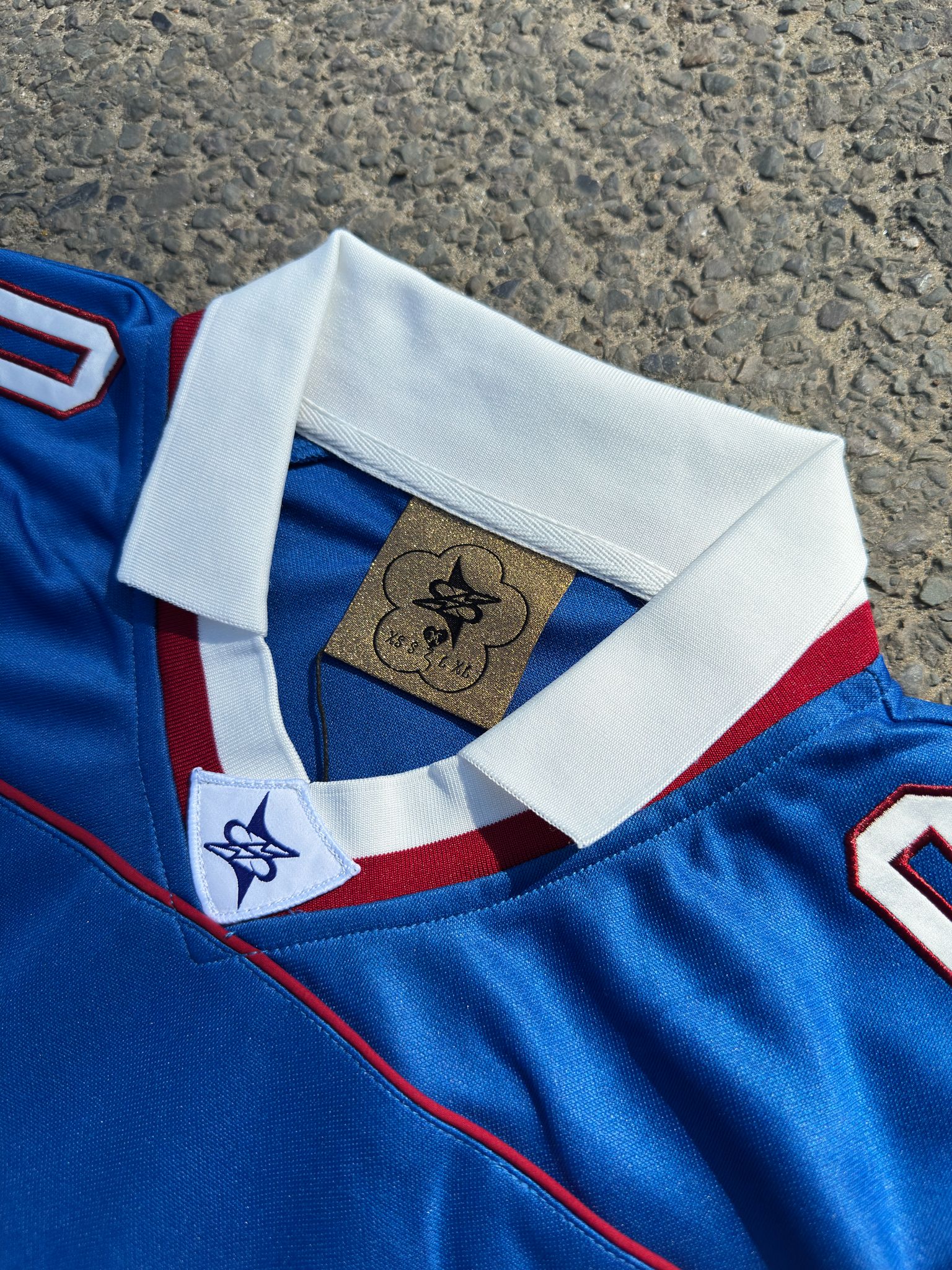 ROYAL BLOOM JERSEY BLEU