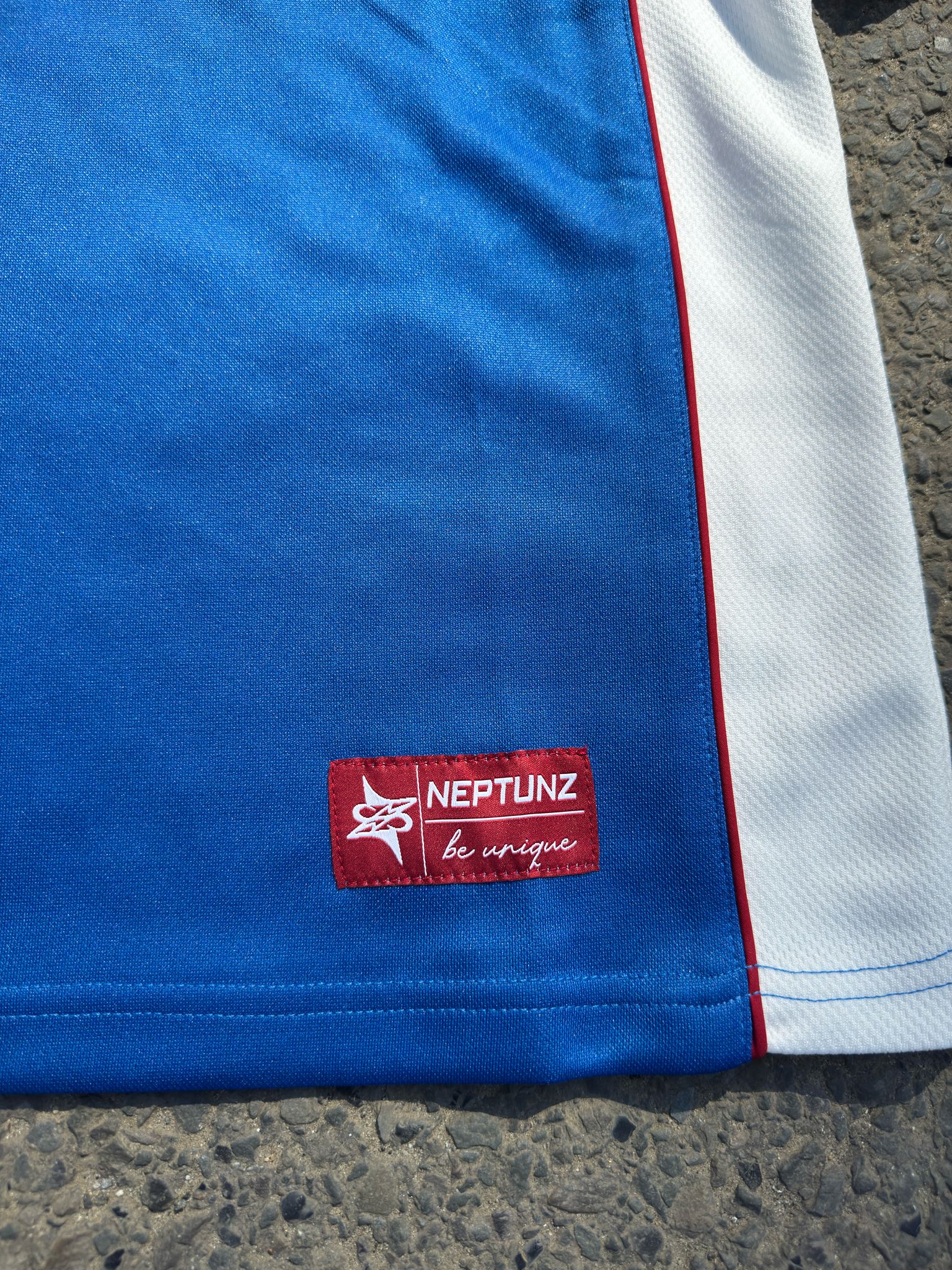 ROYAL BLOOM JERSEY BLEU