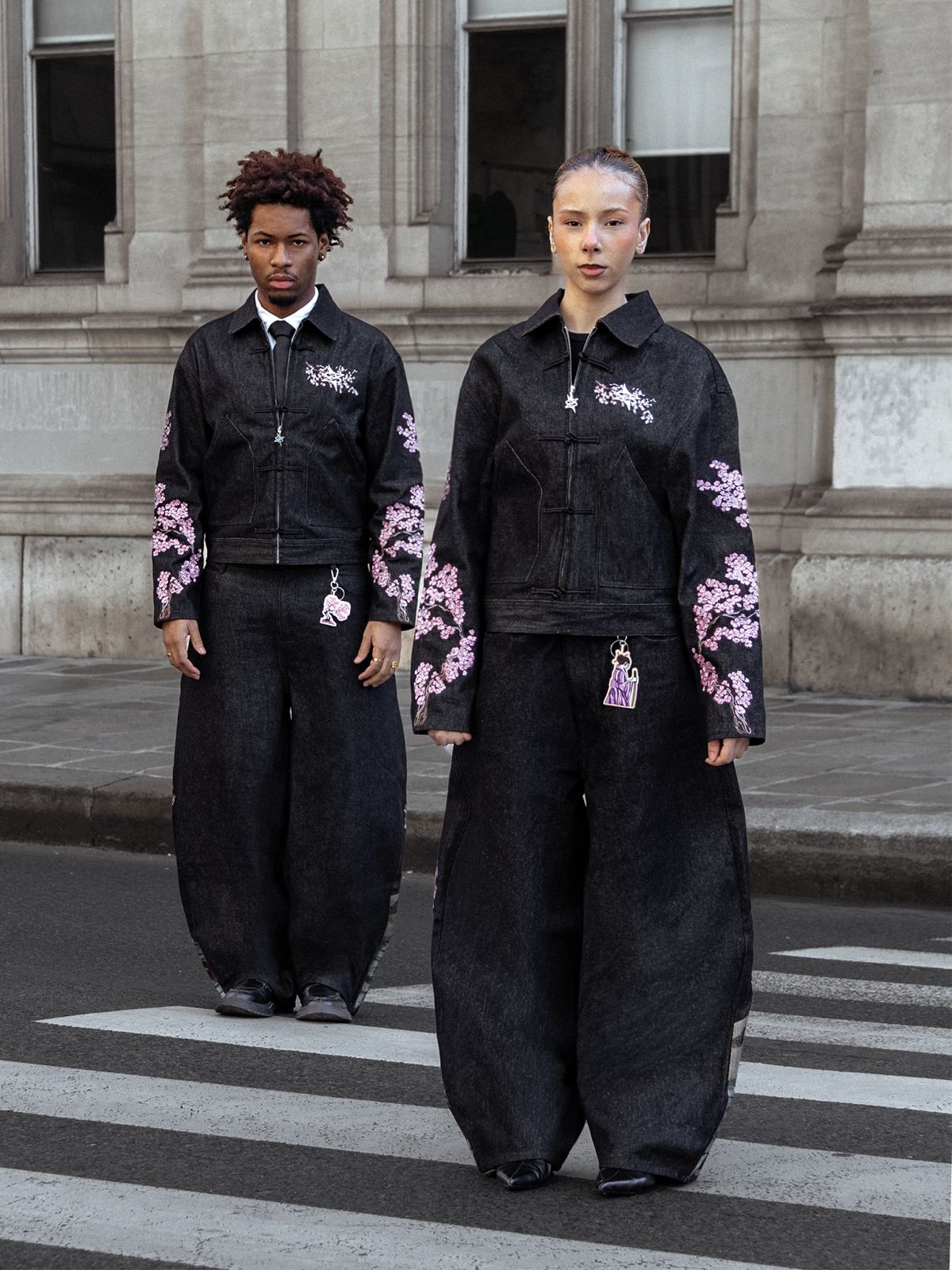 BUSHIDŌ Denim Jean noir - Neptunz