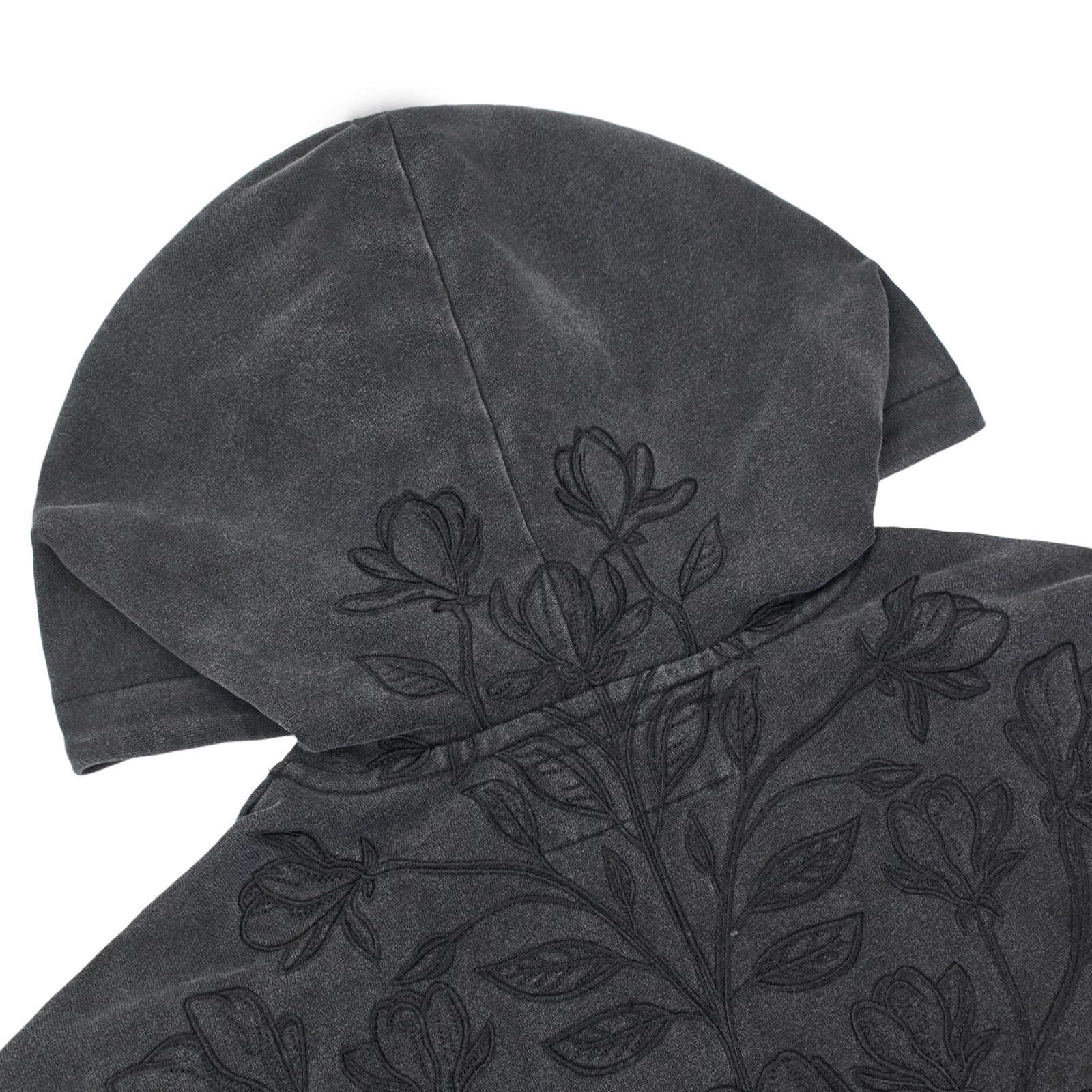 Bloom Line Hoodie Noir - Neptunz