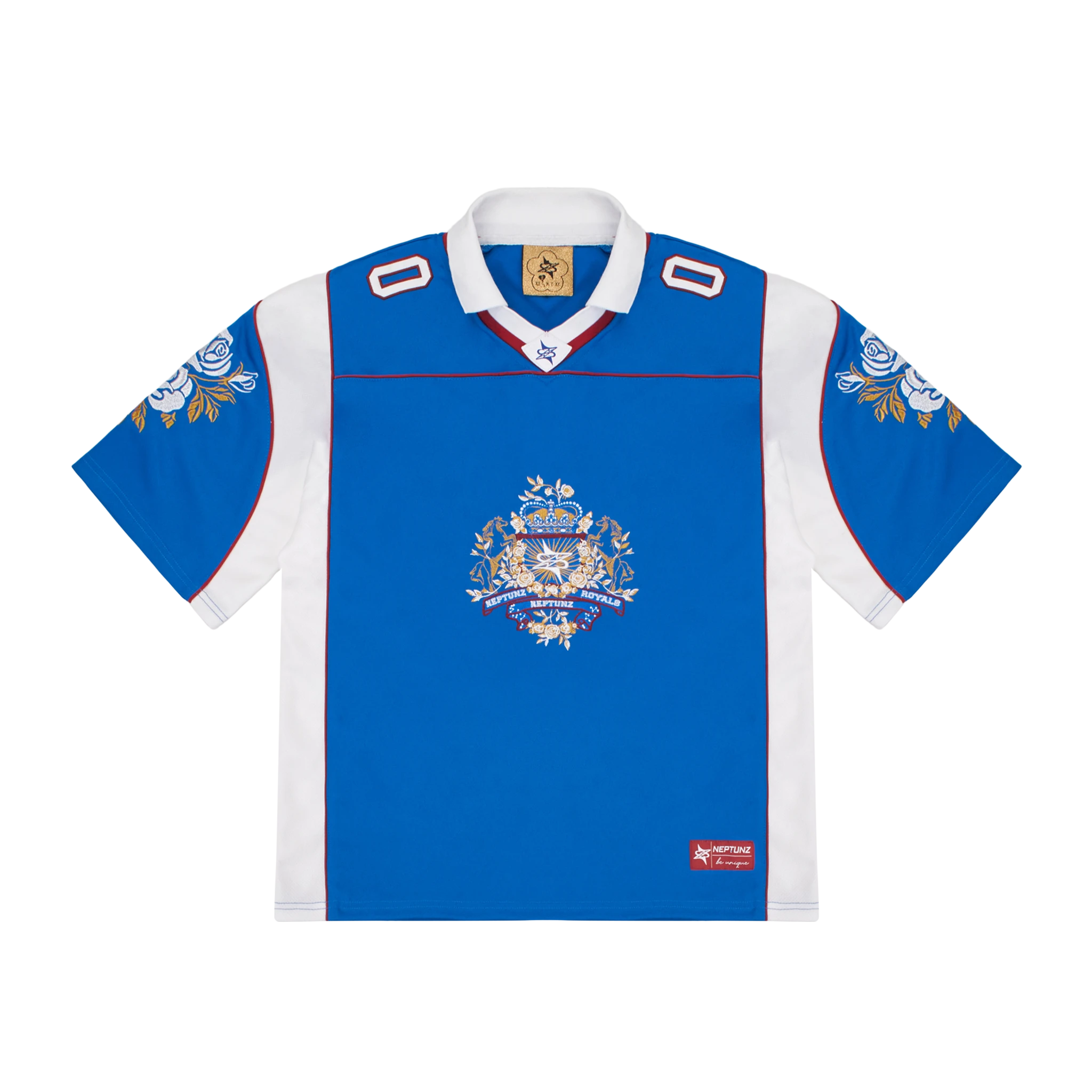 ROYAL BLOOM JERSEY BLEU - Neptunz