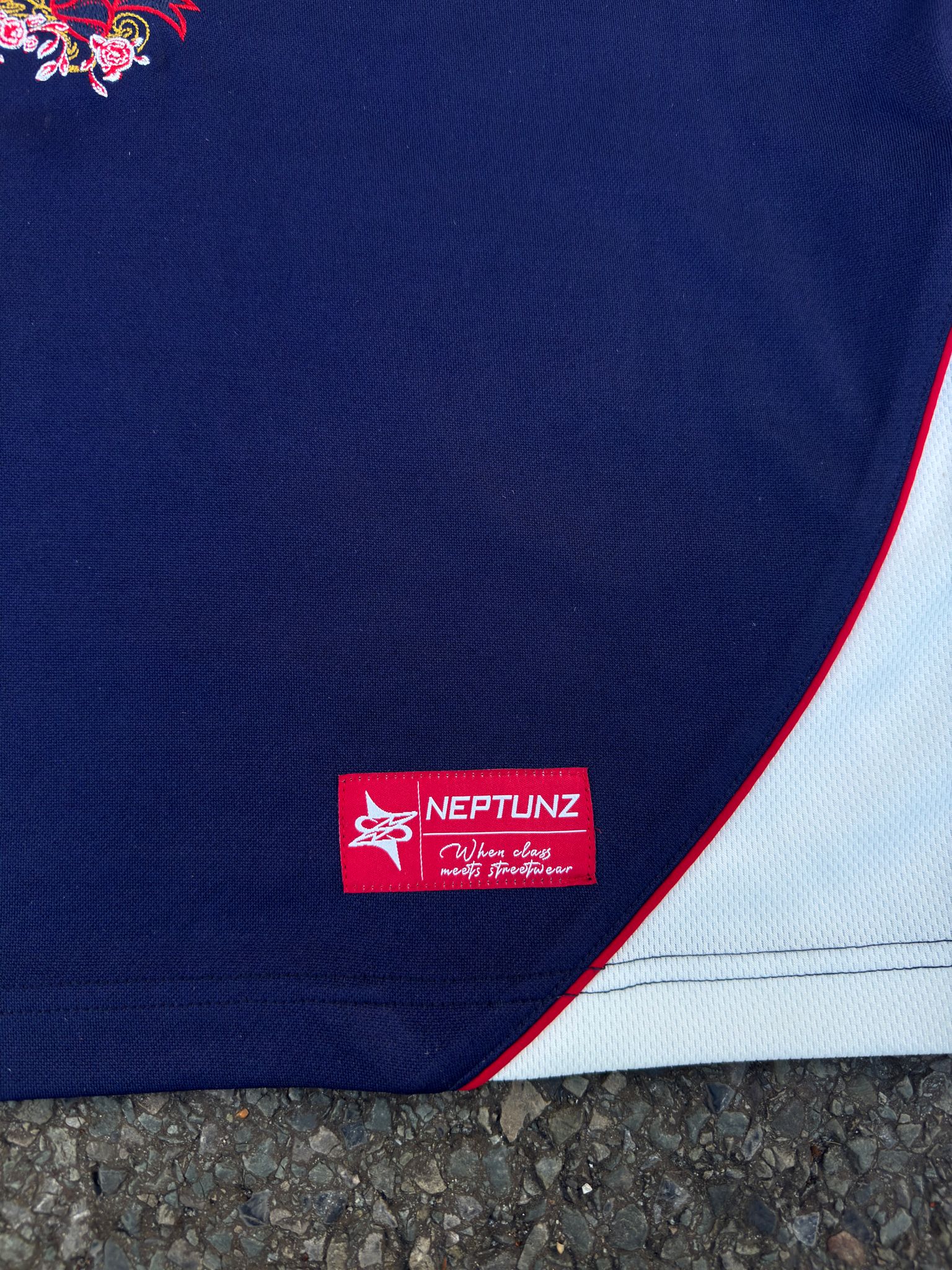 Fleur de Paris Jersey Bleu