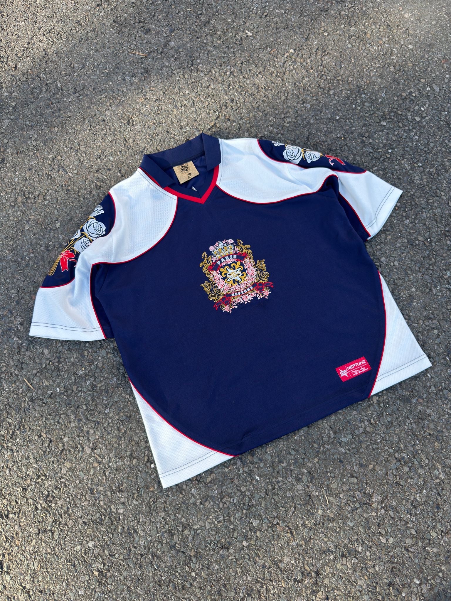 Fleur de Paris Jersey Bleu