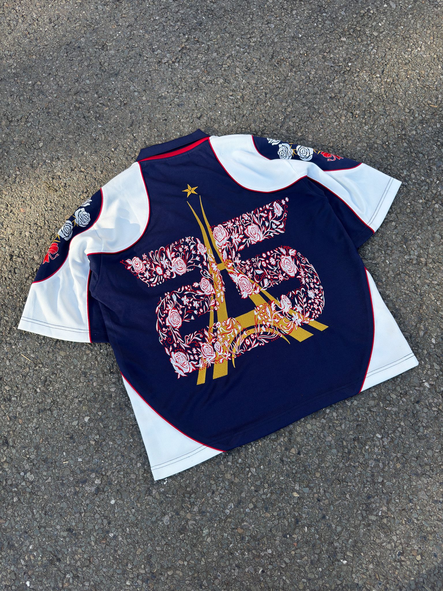 Fleur de Paris Jersey Bleu