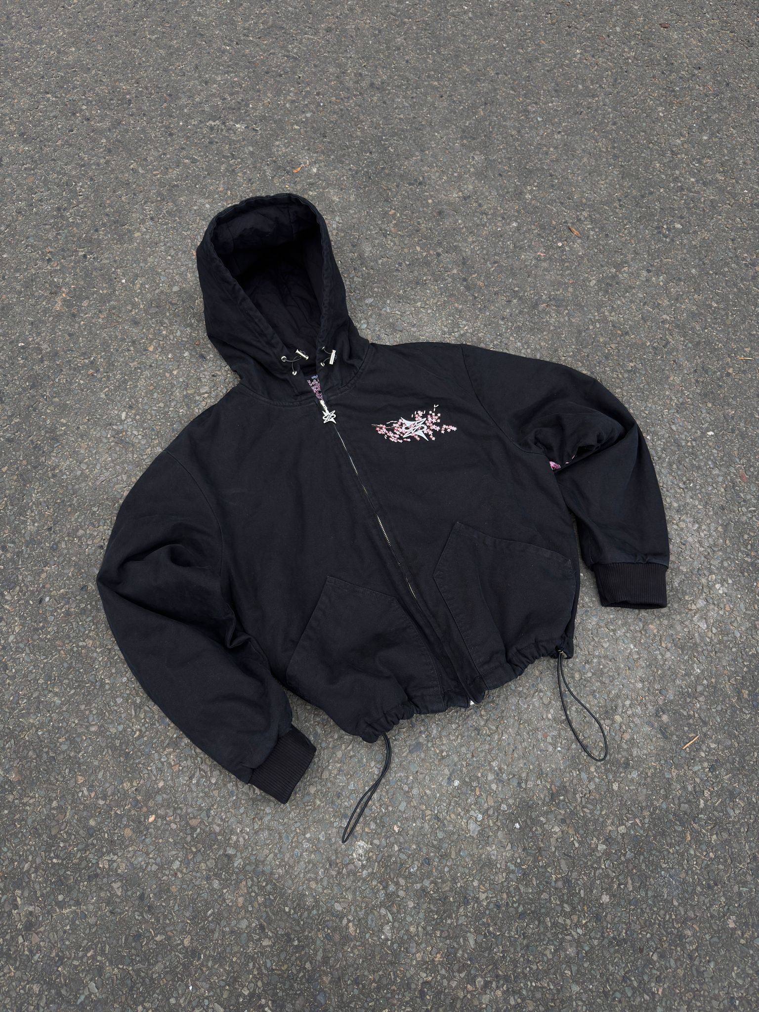 Sakura jacket noir - Neptunz