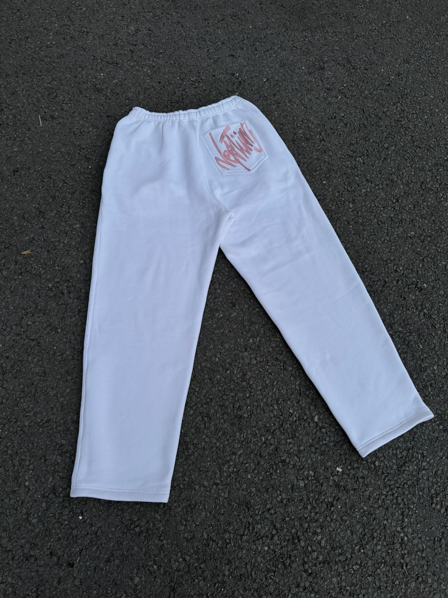 Era baggy jogger Blanc/Rose