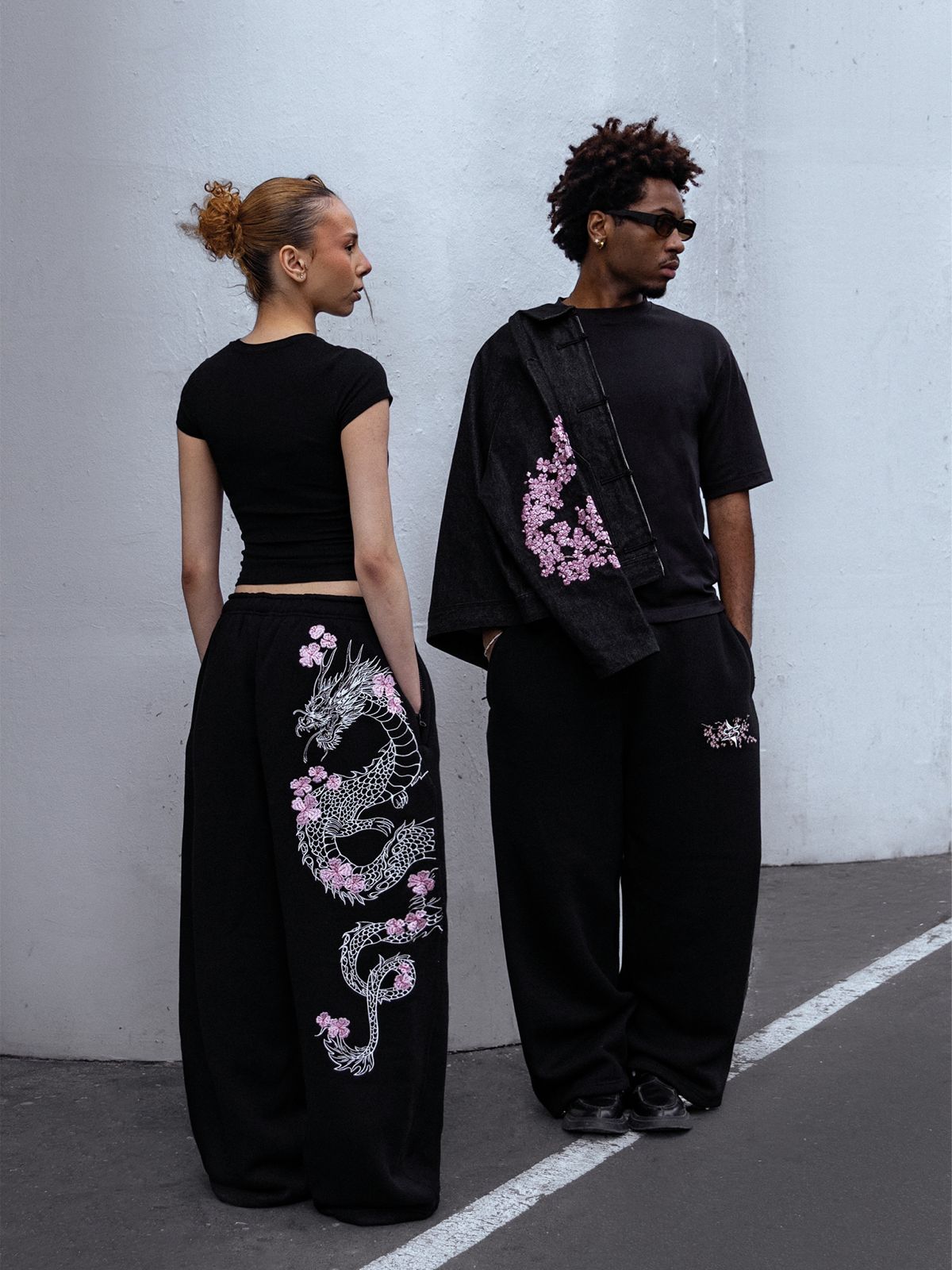 KIRYŪ Jogger noir - Neptunz