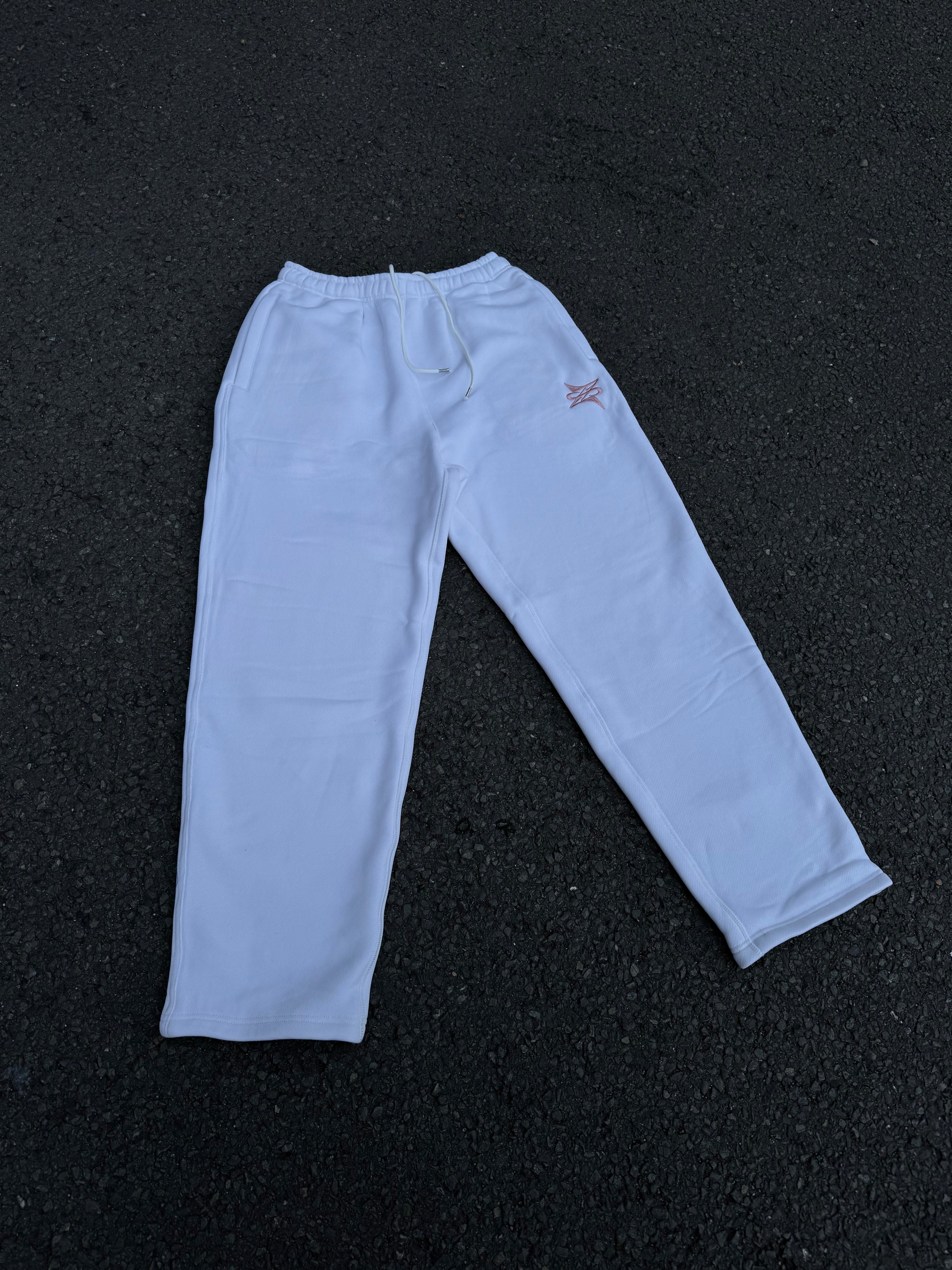 Era baggy jogger Blanc/Rose