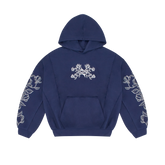 Bloom Line Hoodie blue
