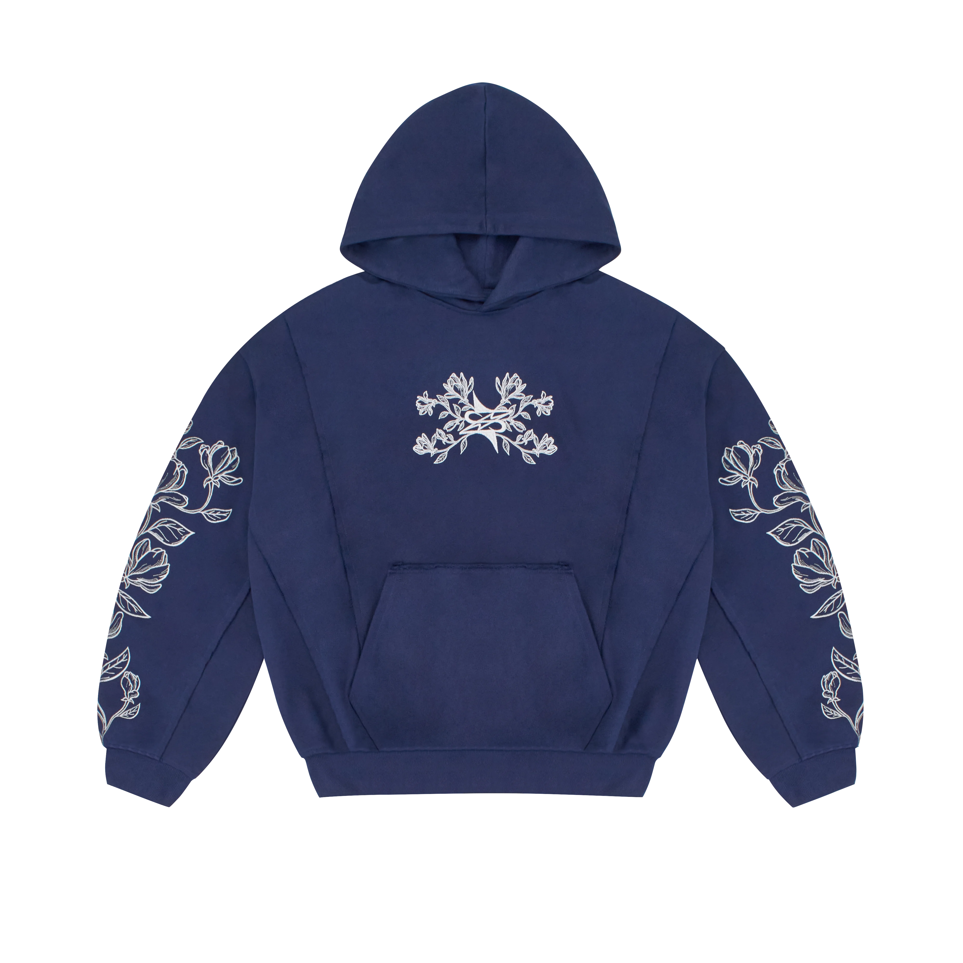 Bloom Line Hoodie Bleu - Neptunz