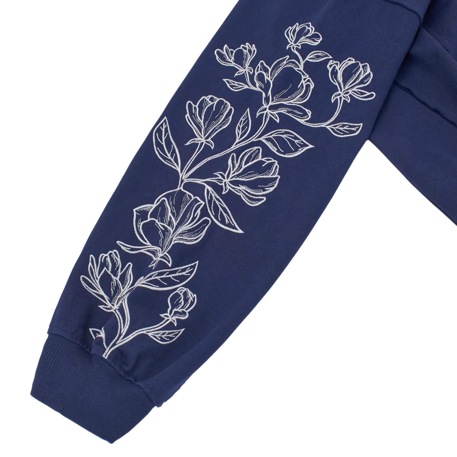 Bloom Line Hoodie Bleu - Neptunz