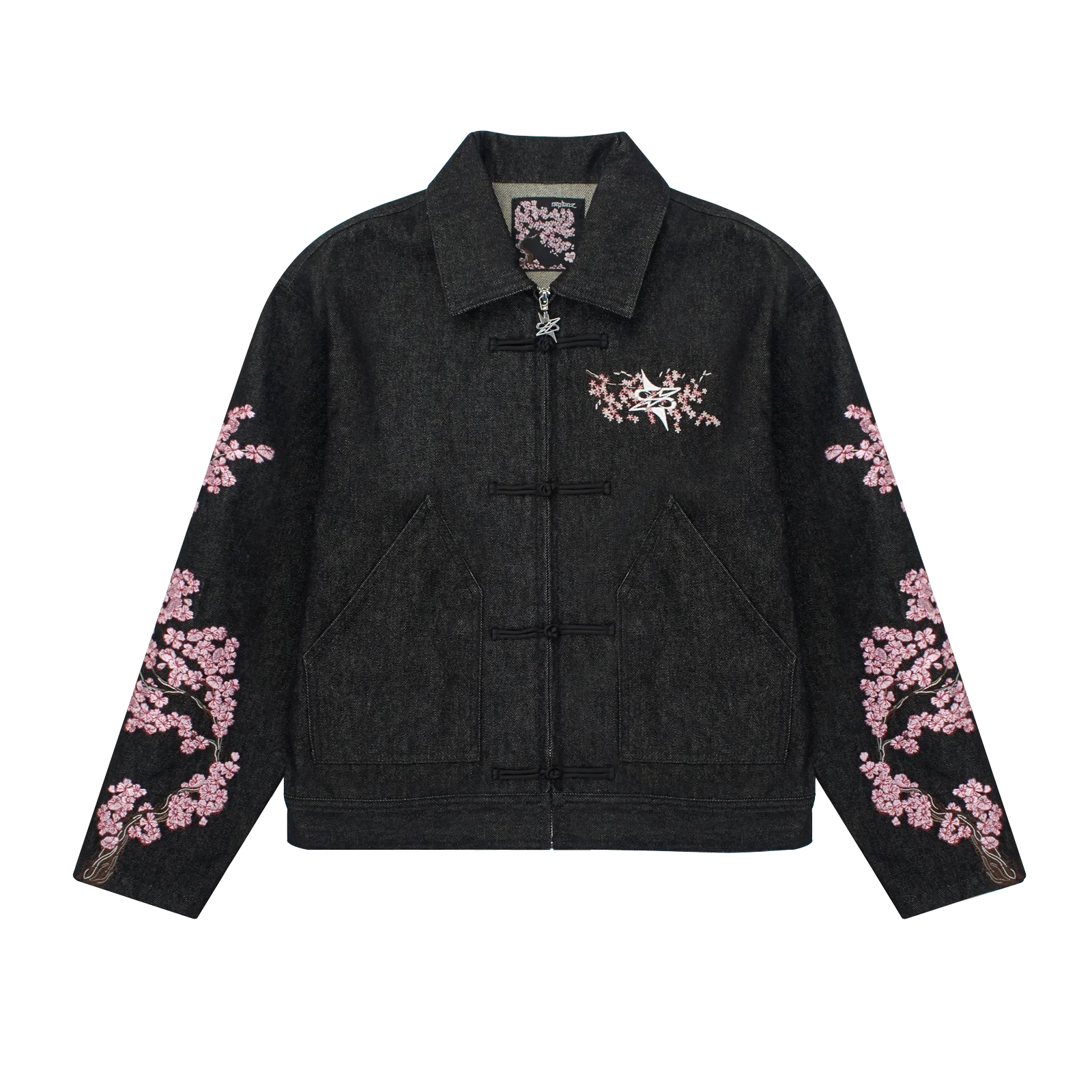 Bushidō denim jacket Noir - Neptunz