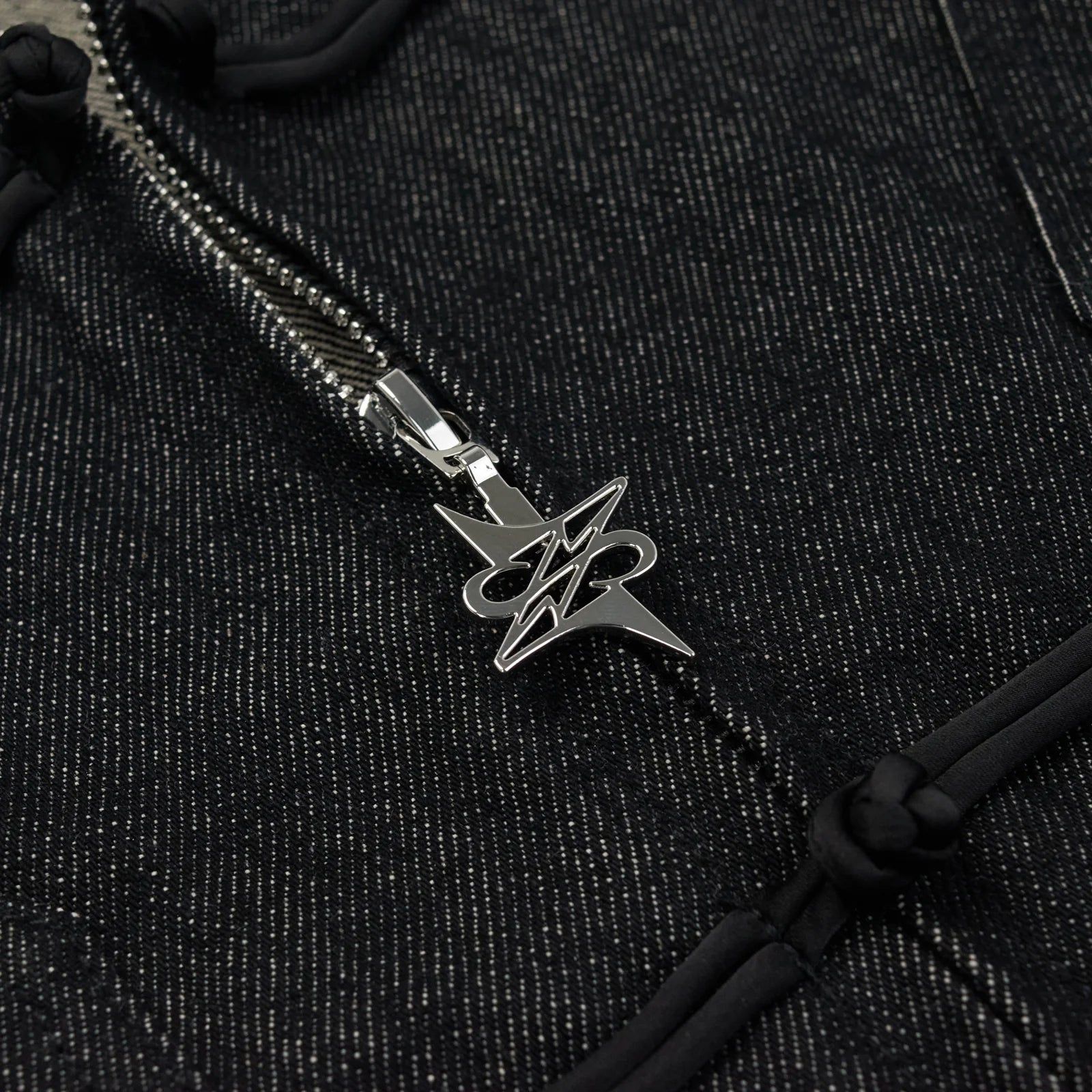 Bushidō denim jacket Noir - Neptunz