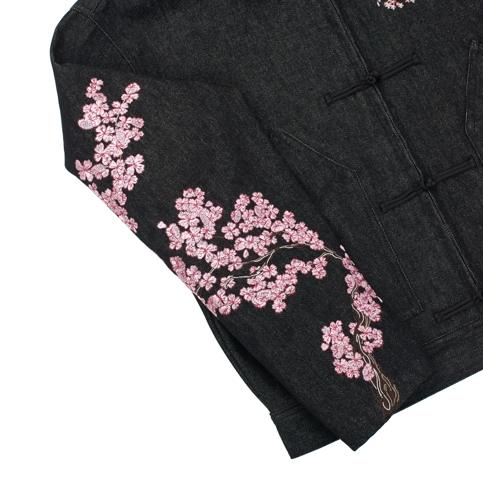 Bushidō denim jacket Noir - Neptunz