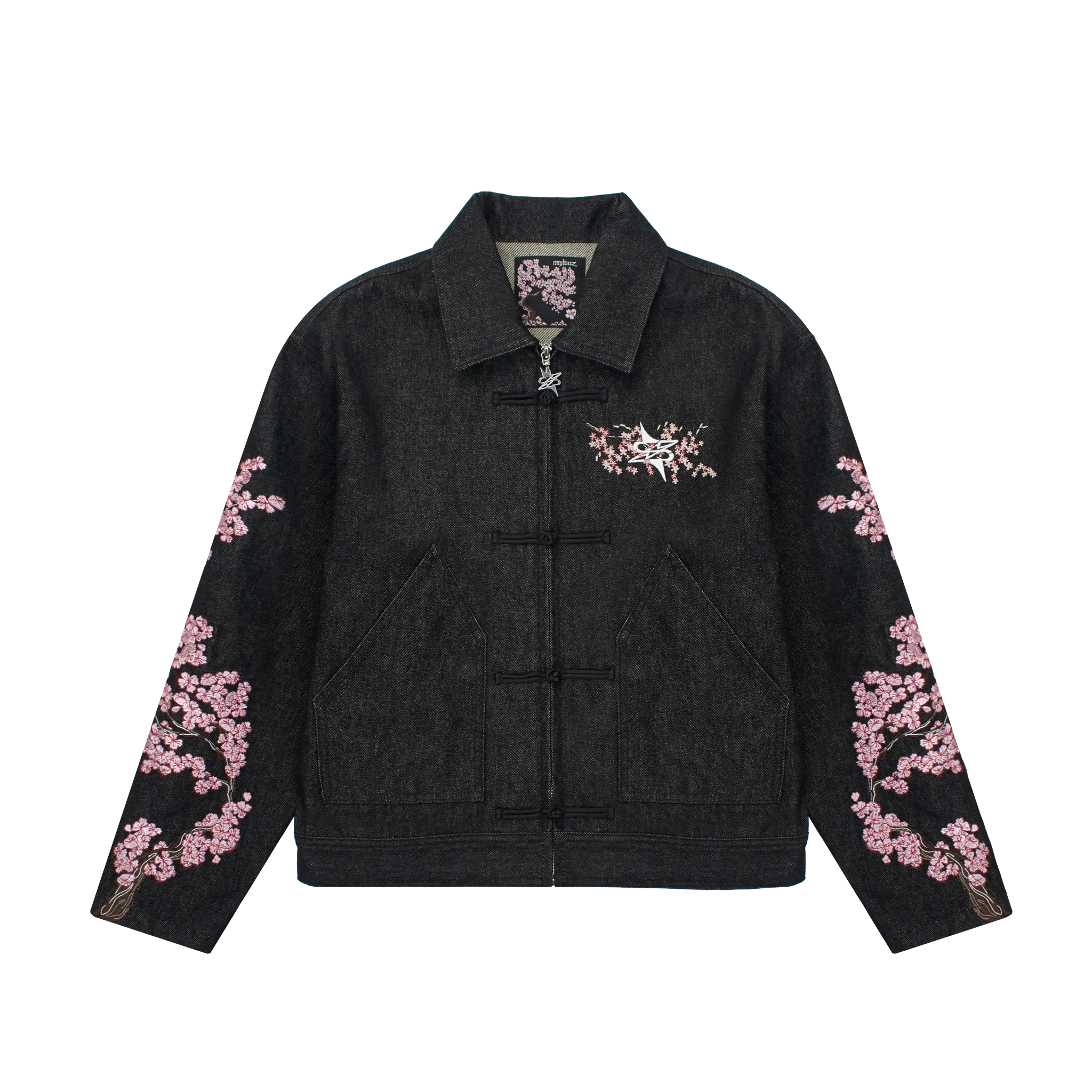 Bushidō denim jacket Noir