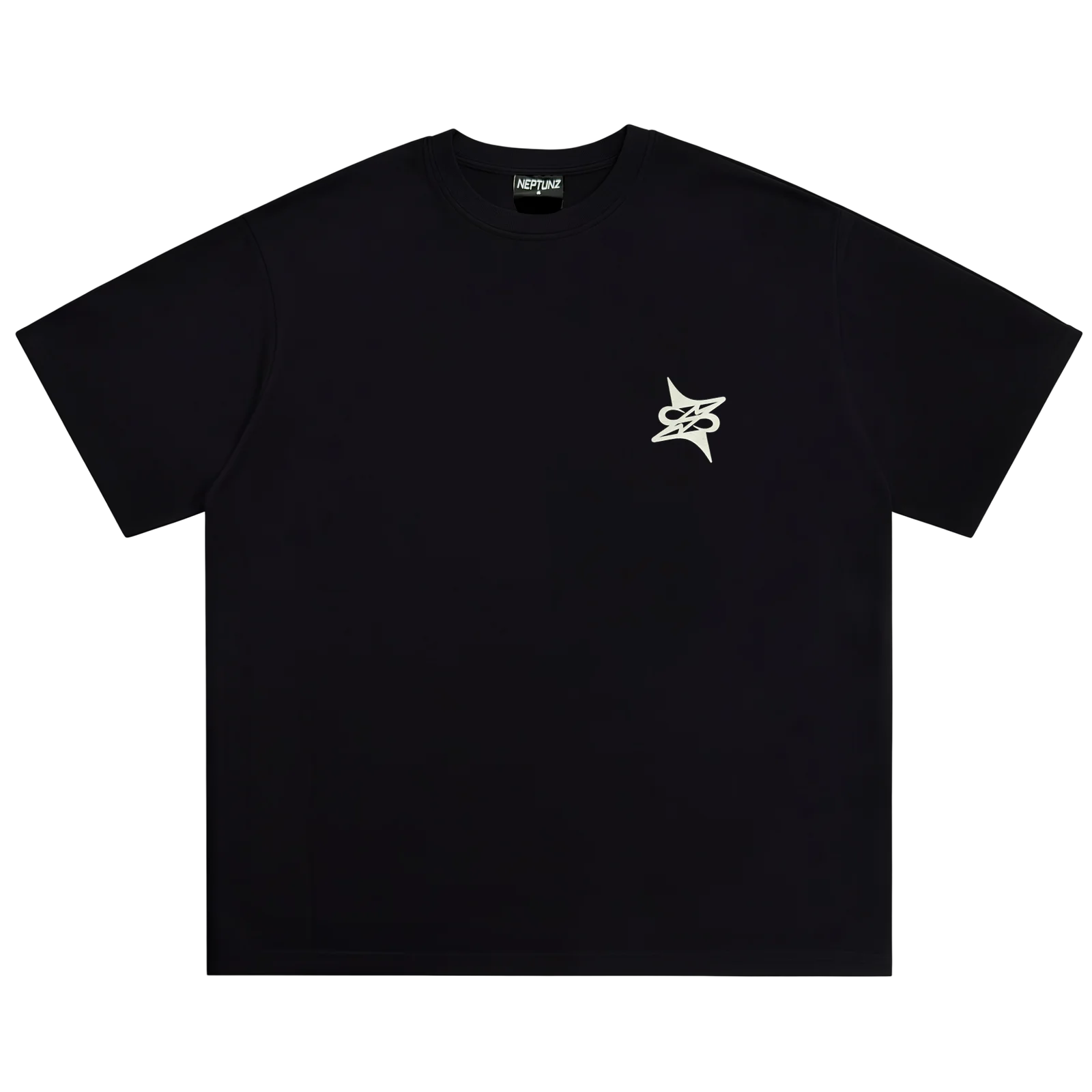 Era crop t-shirt noir - Neptunz