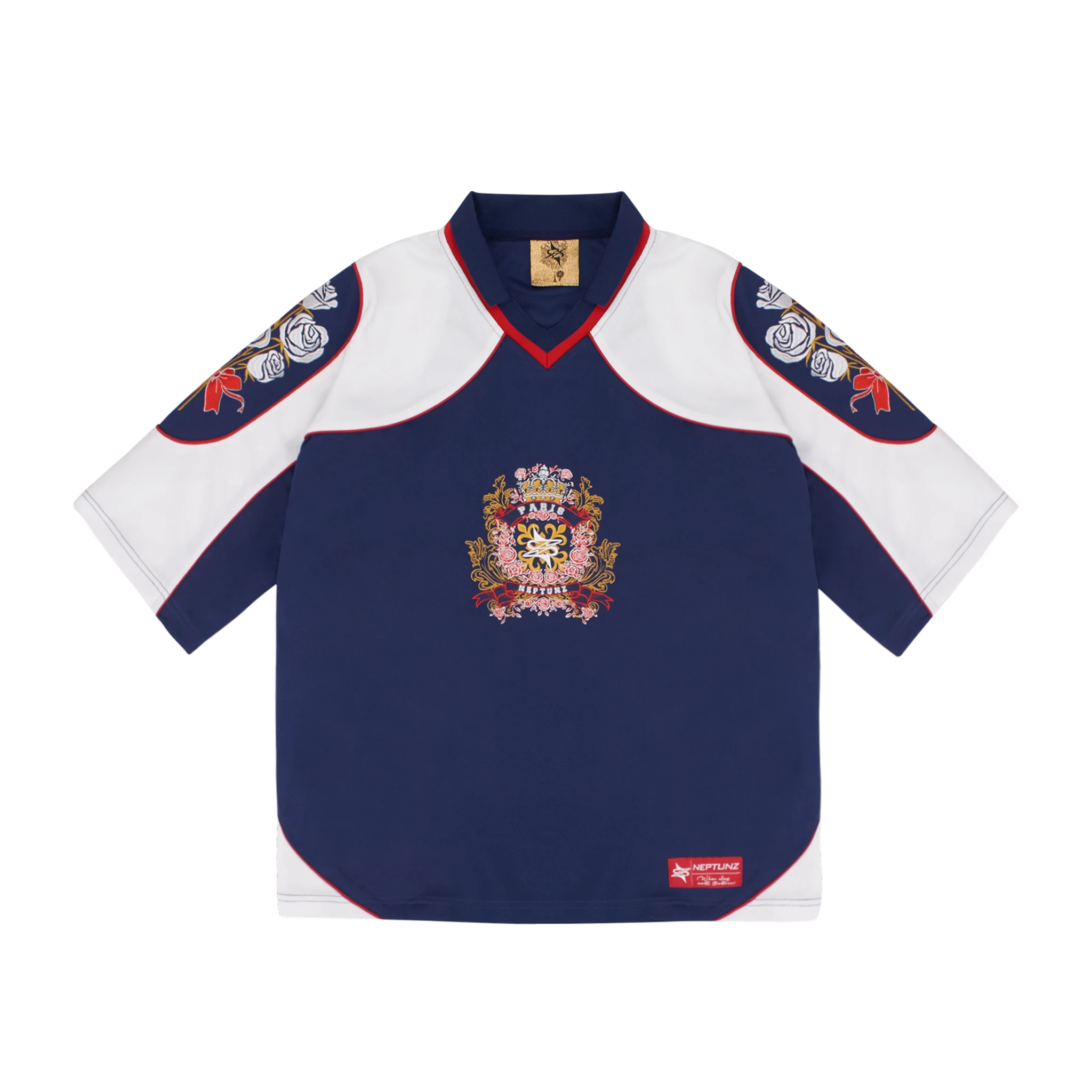 Fleur de Paris Jersey Bleu
